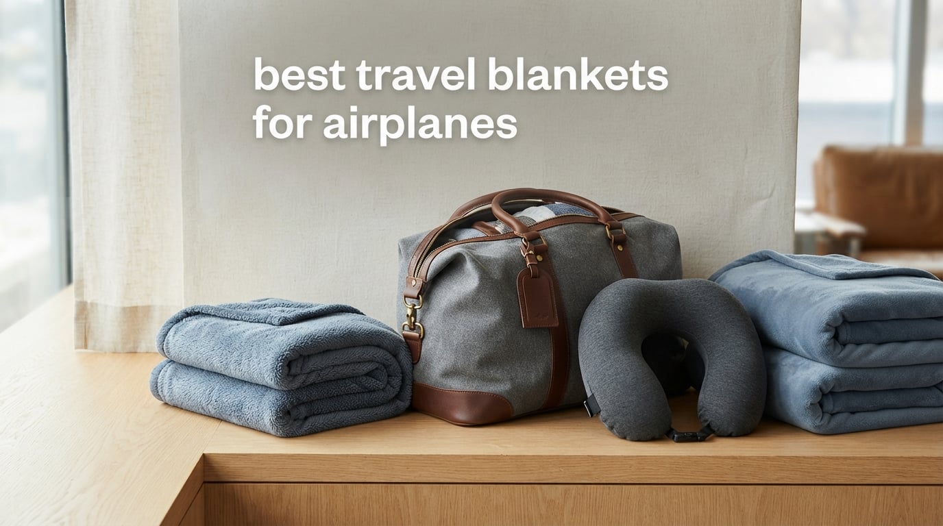 best travel blankets for airplanes