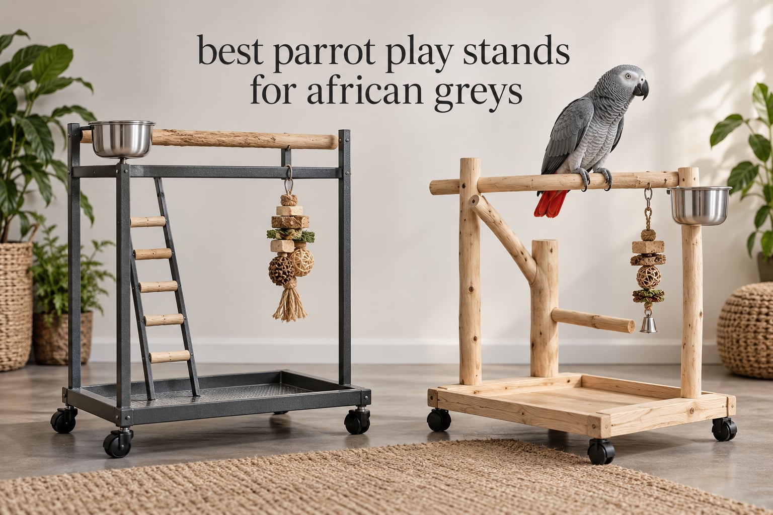 best parrot play stands for african greys