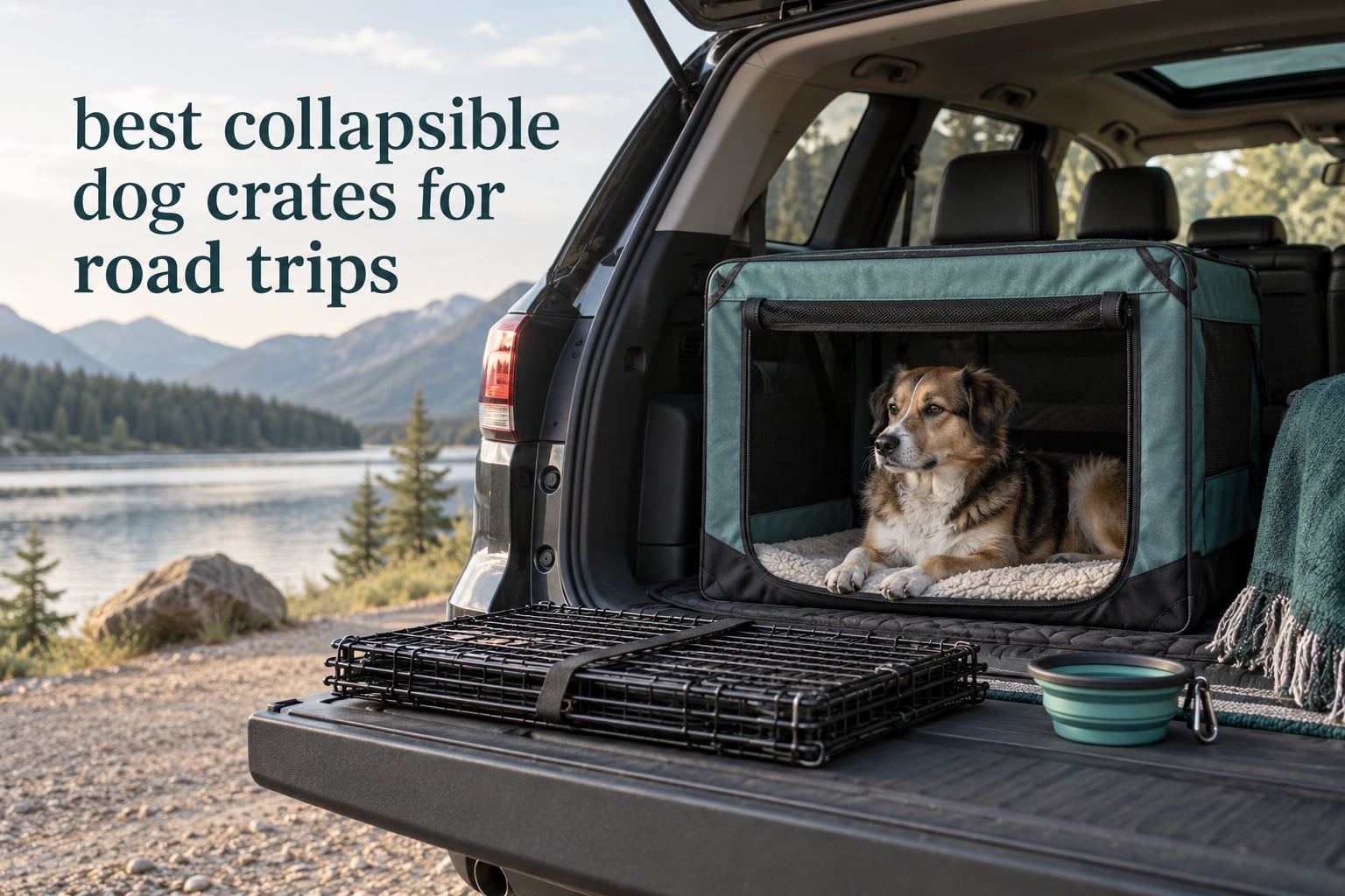 best collapsible dog crates for road trips