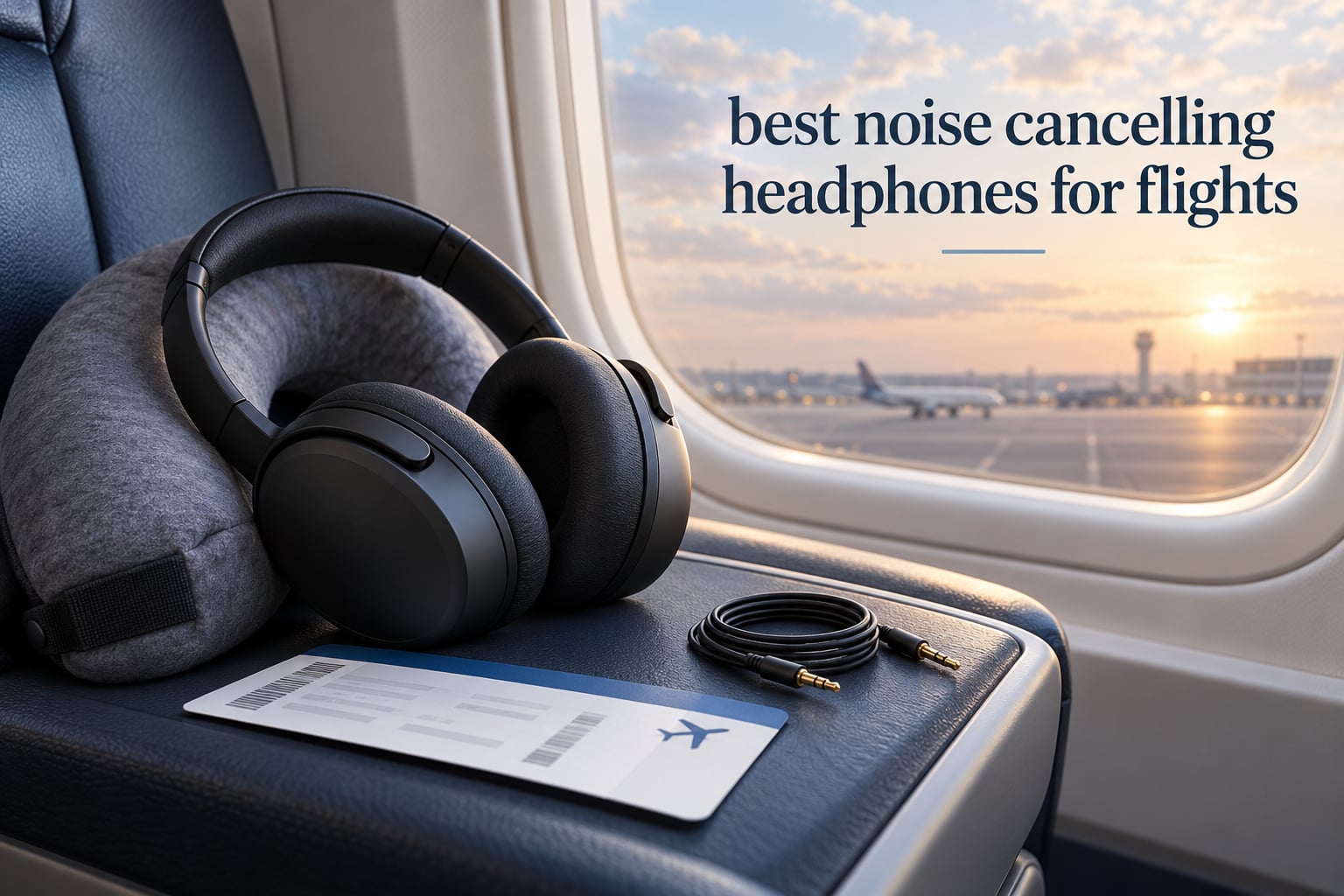 best noise cancelling headphones for flights