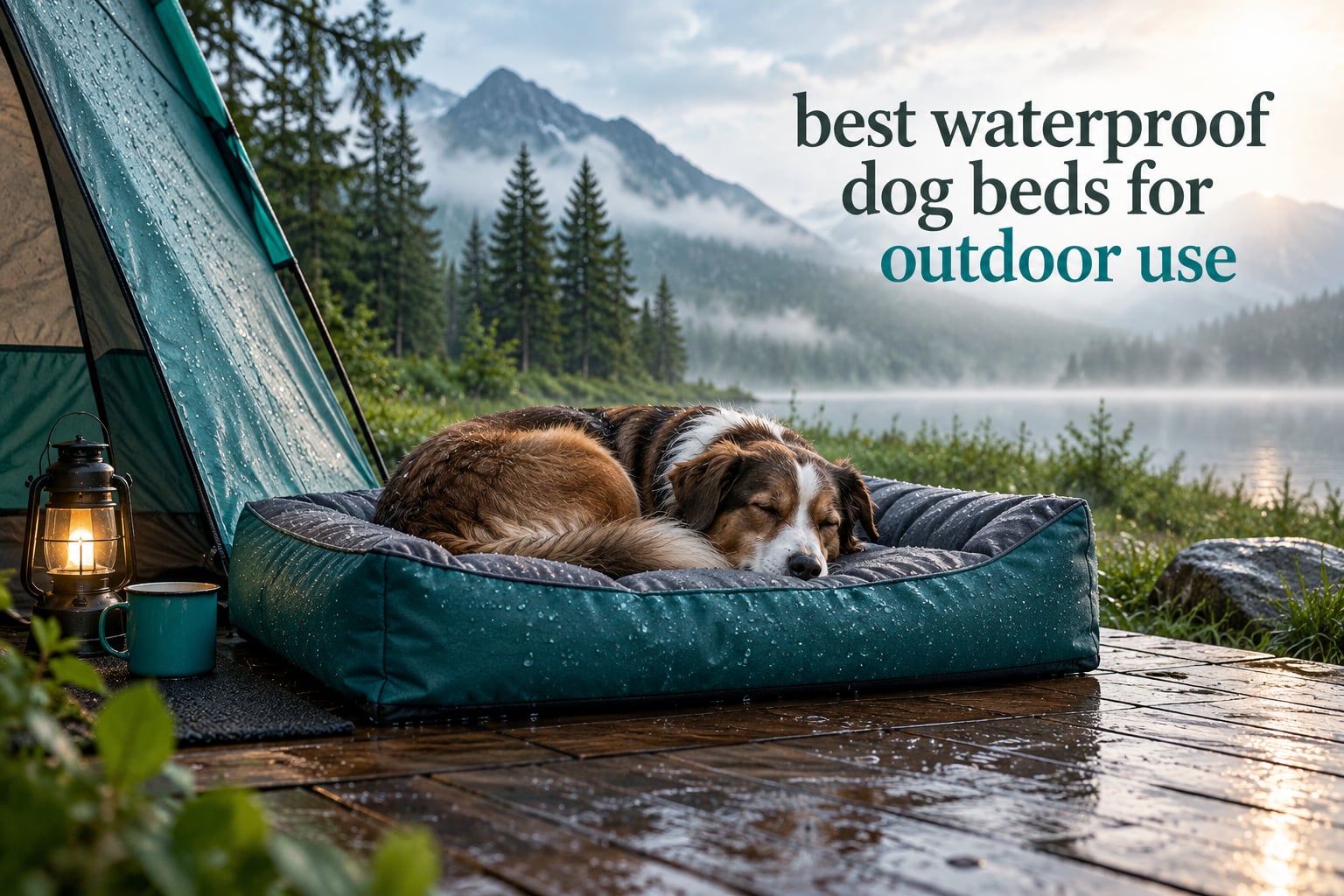 best waterproof dog beds for outdoor use