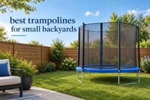 best trampolines for small backyards