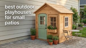 best outdoor playhouses for small patios