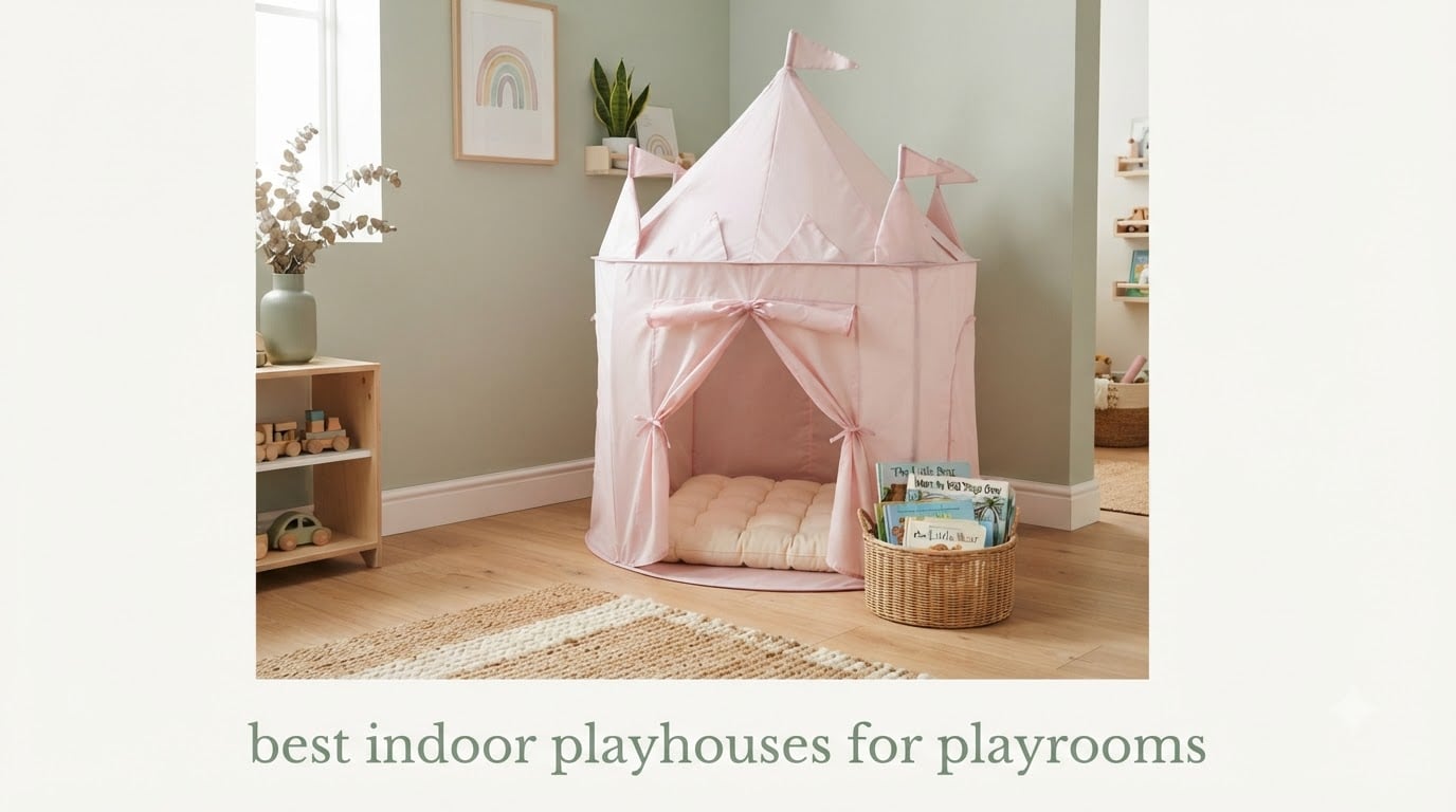 best indoor playhouses for playrooms