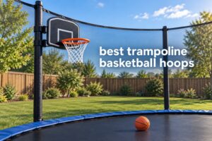 best trampoline basketball hoops