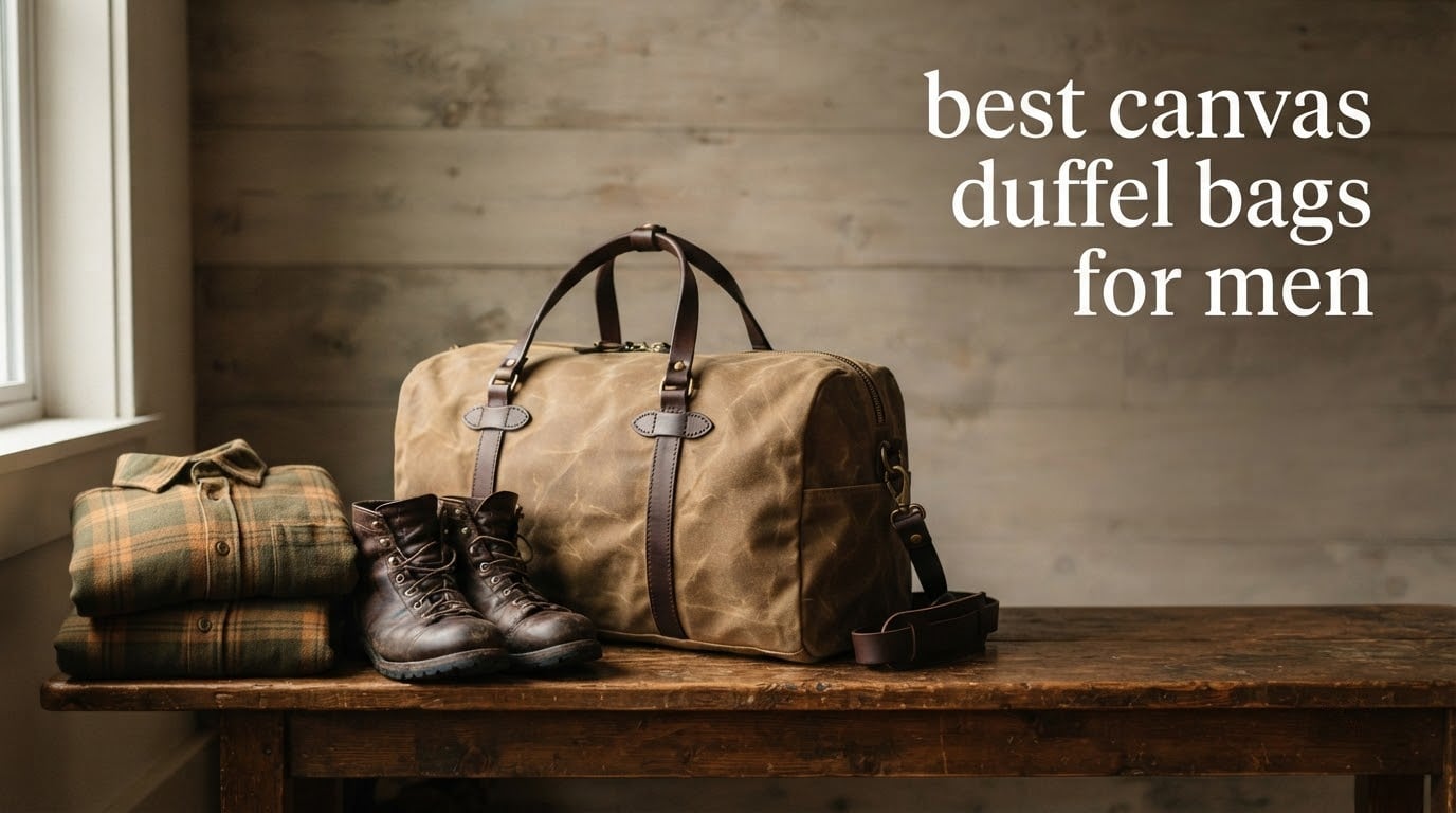 best canvas duffel bags for men