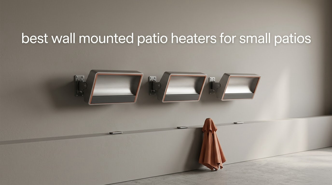 best wall mounted patio heaters for small patios