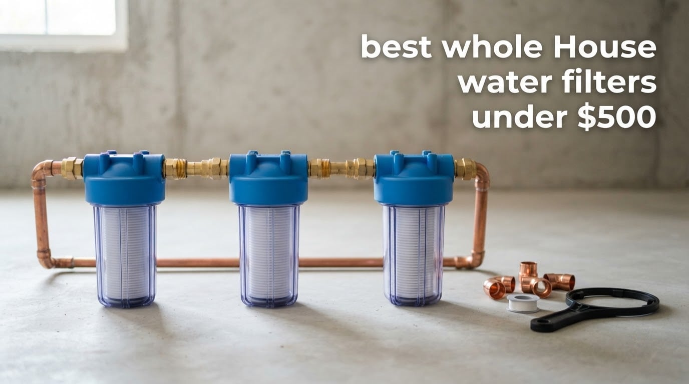 best whole house water filters under $500
