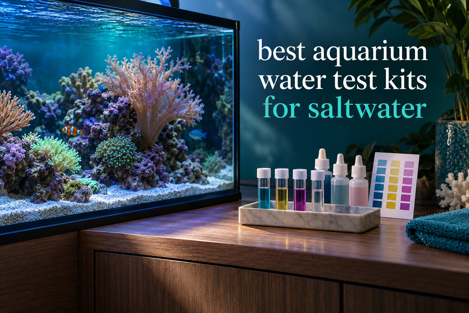 best aquarium water test kits for saltwater