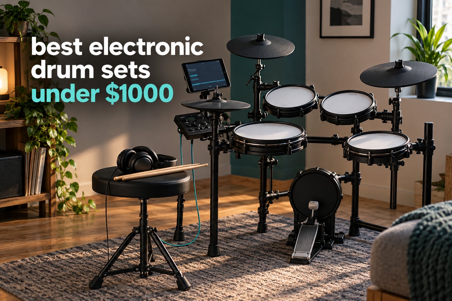 best electronic drum sets under $1000
