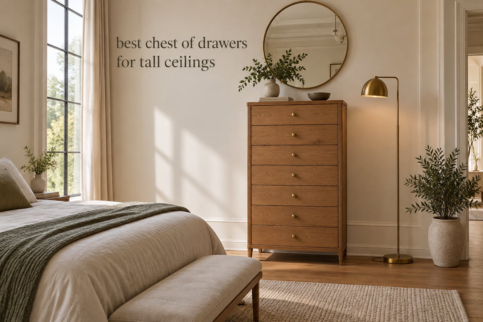 best chest of drawers for tall ceilings