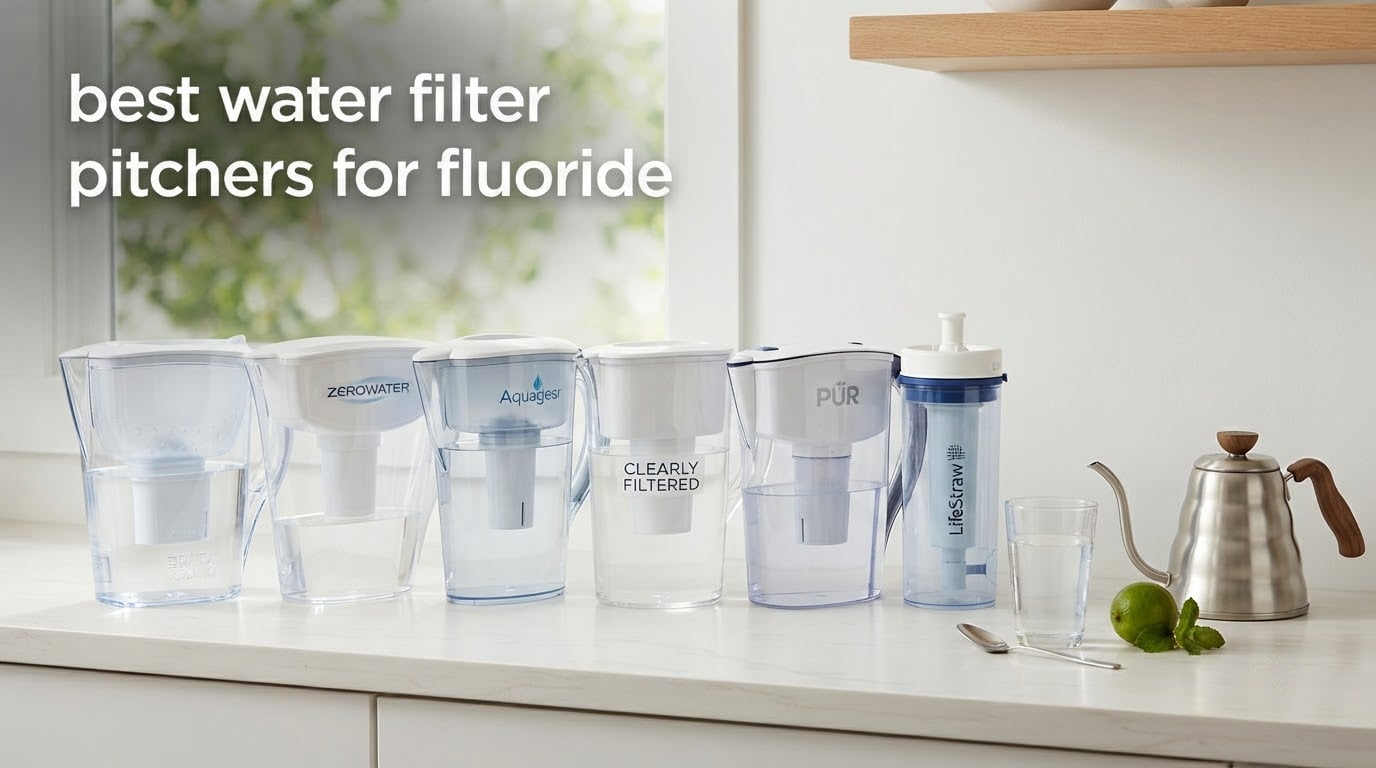 best water filter pitchers for fluoride