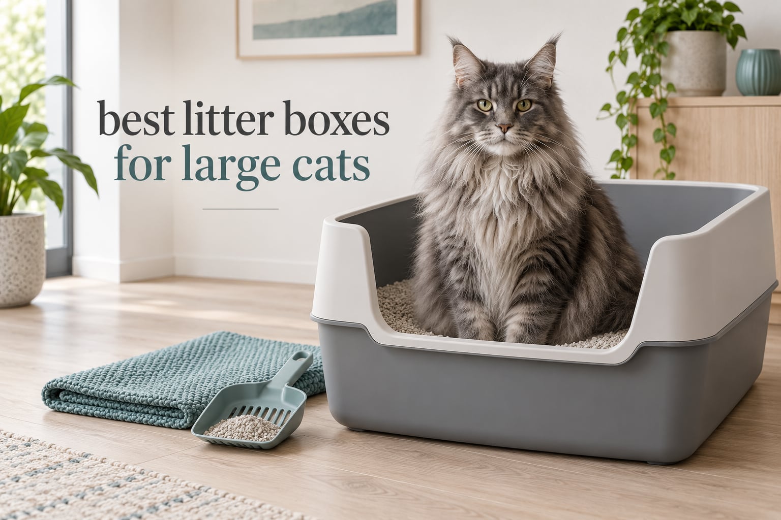 best litter boxes for large cats