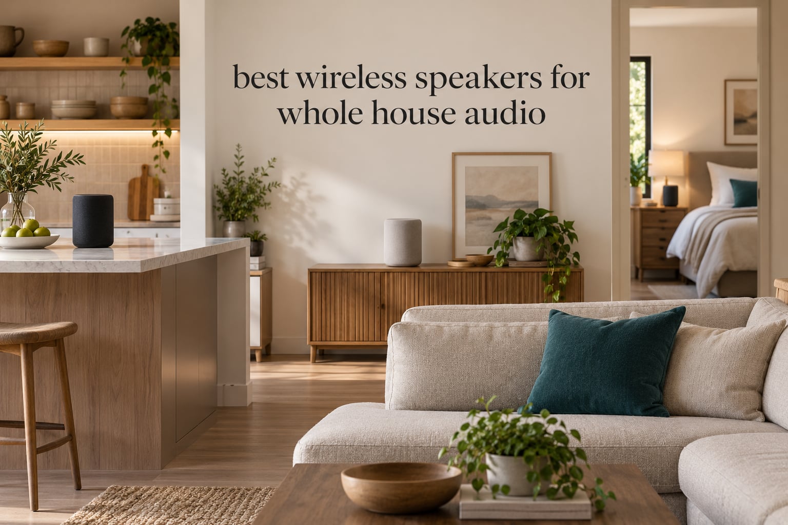 best wireless speakers for whole house audio