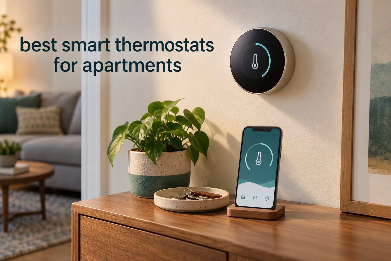best smart thermostats for apartments