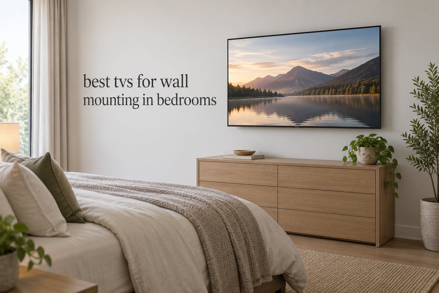 best tvs for wall mounting in bedrooms