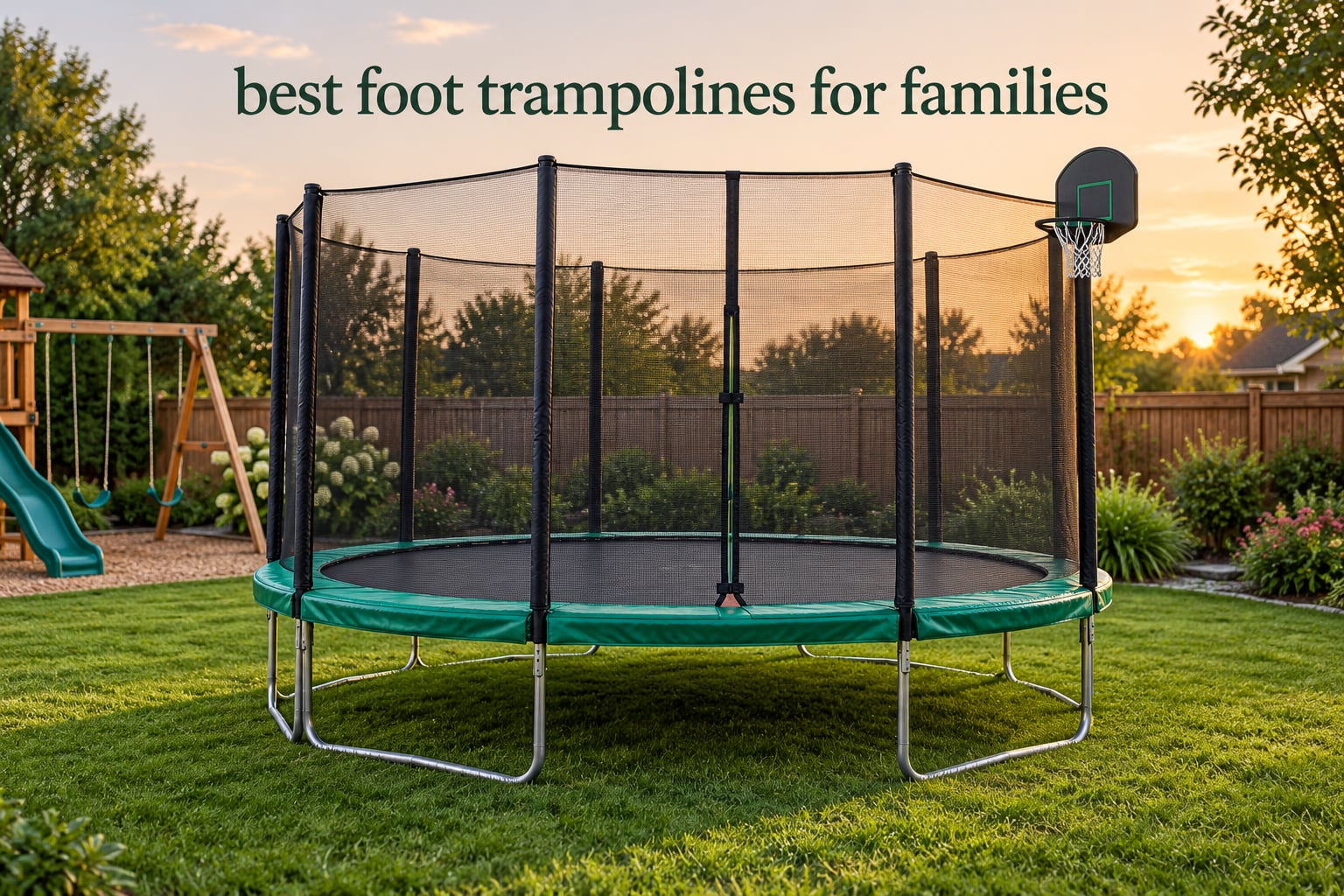 best 14 foot trampolines for families