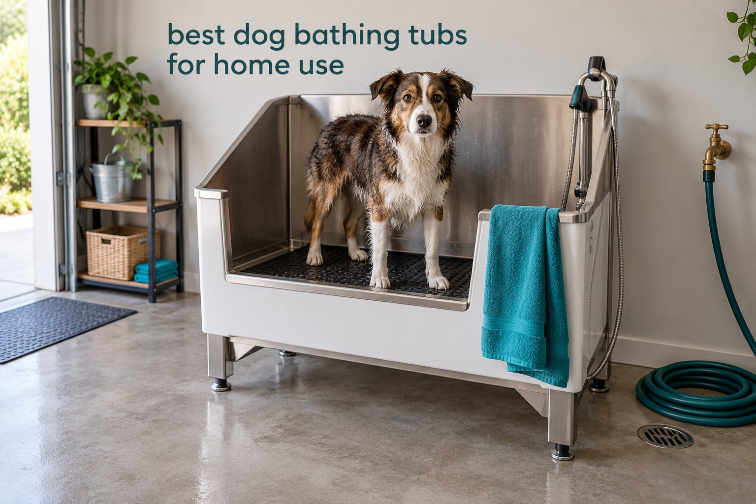 best dog bathing tubs for home use