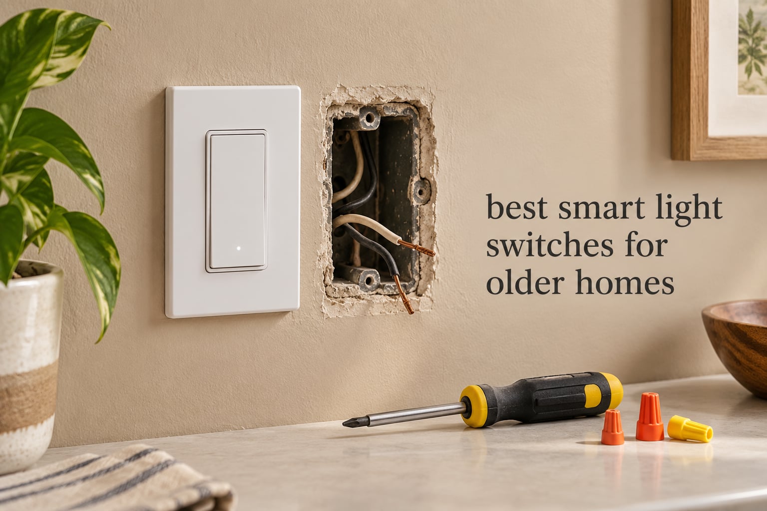 best smart light switches for older homes