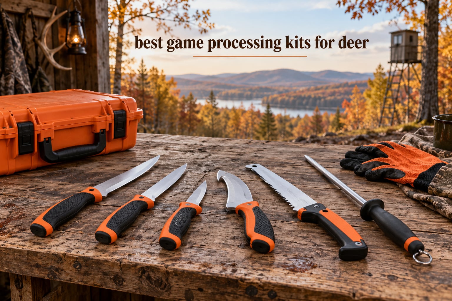 best game processing kits for deer