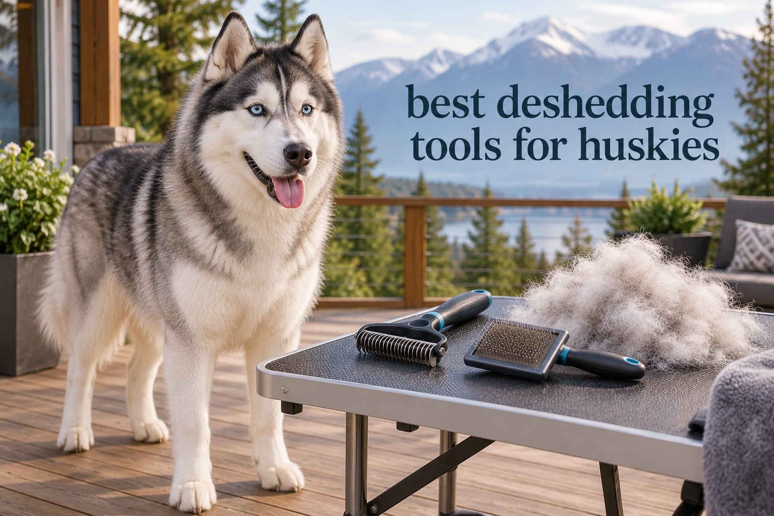 best deshedding tools for huskies