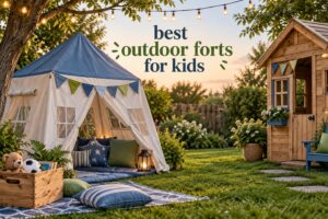 best outdoor forts for kids
