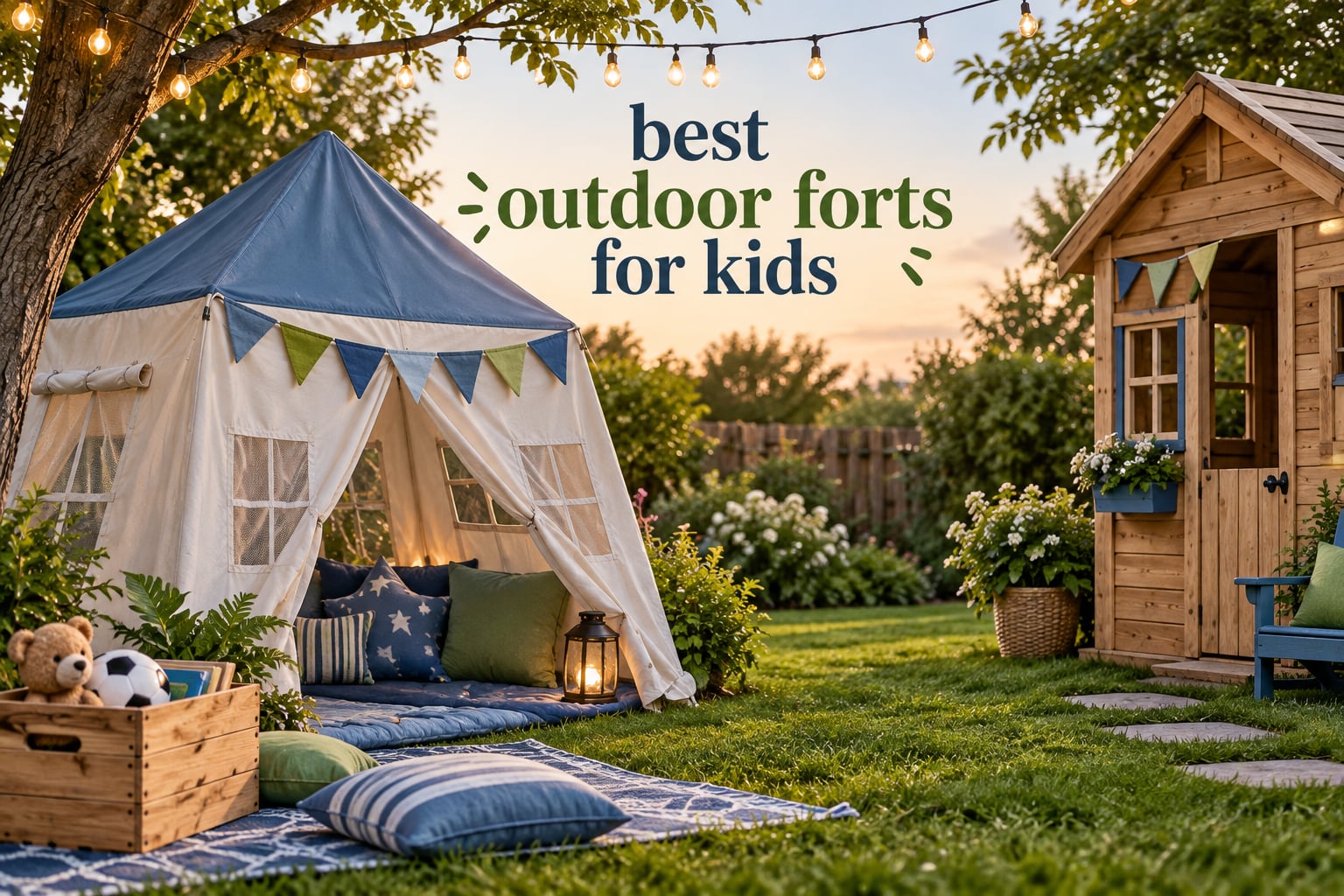 best outdoor forts for kids