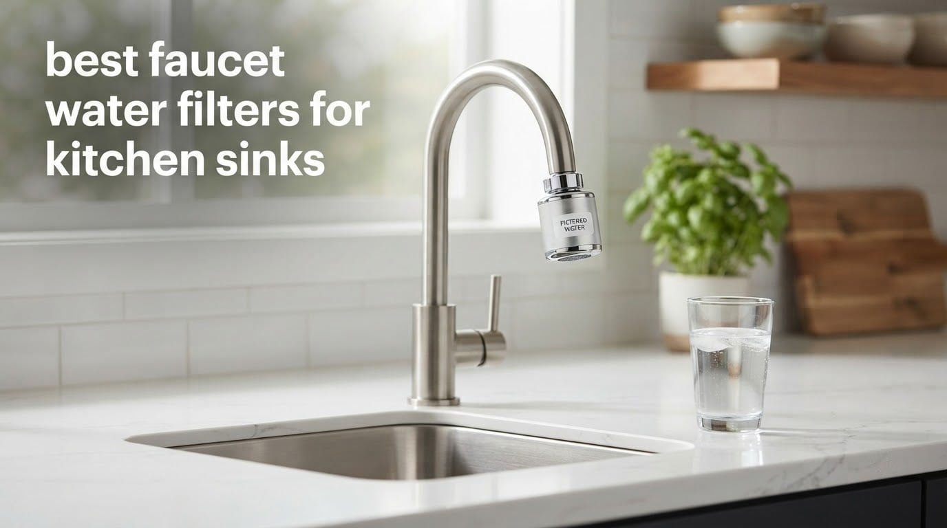 best faucet water filters for kitchen sinks