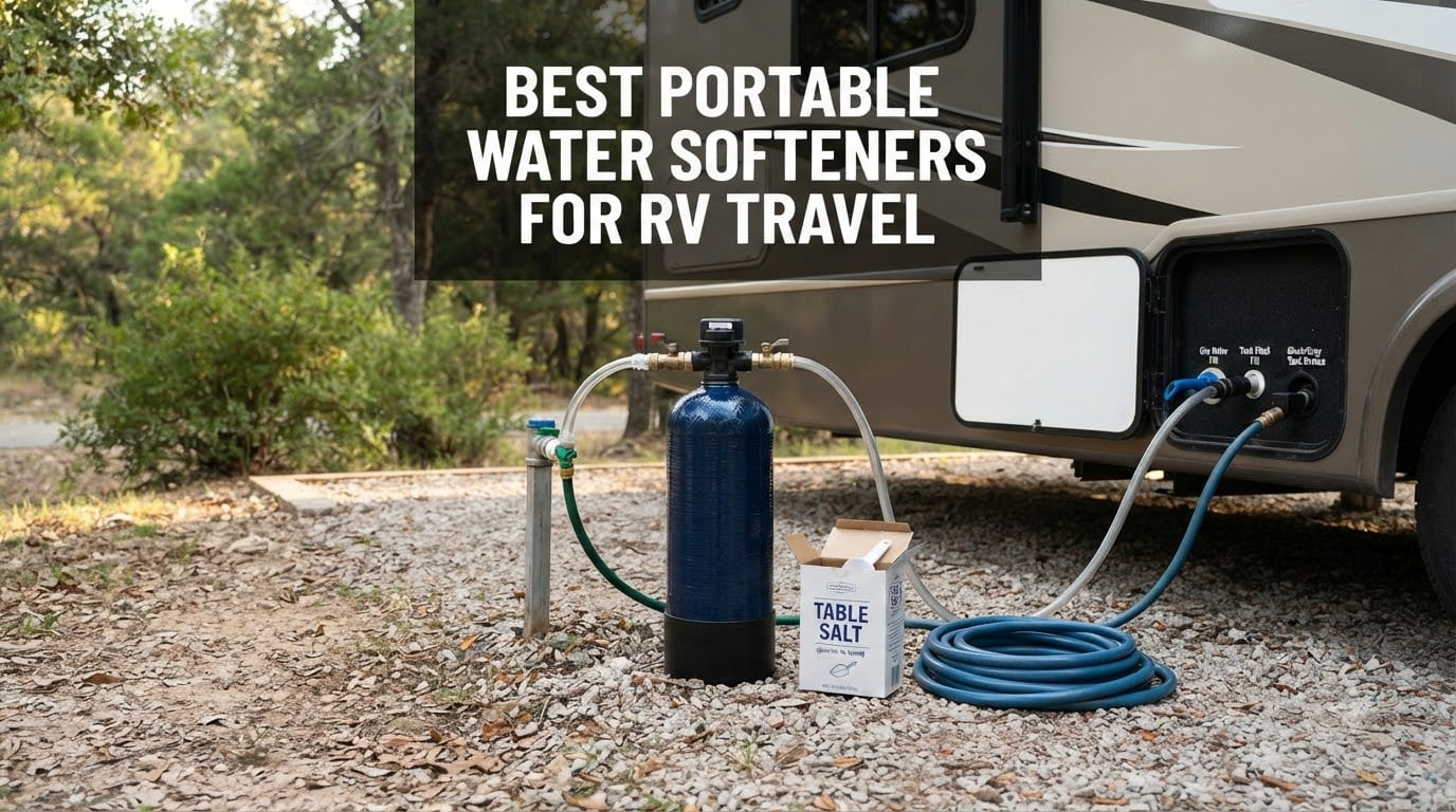 best portable water softeners for rv travel
