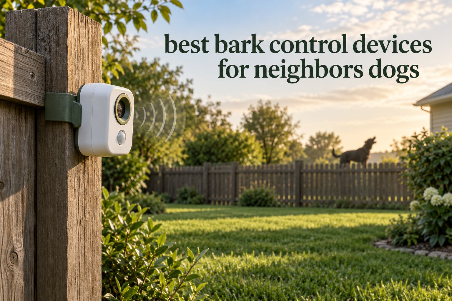 best bark control devices for neighbors dogs