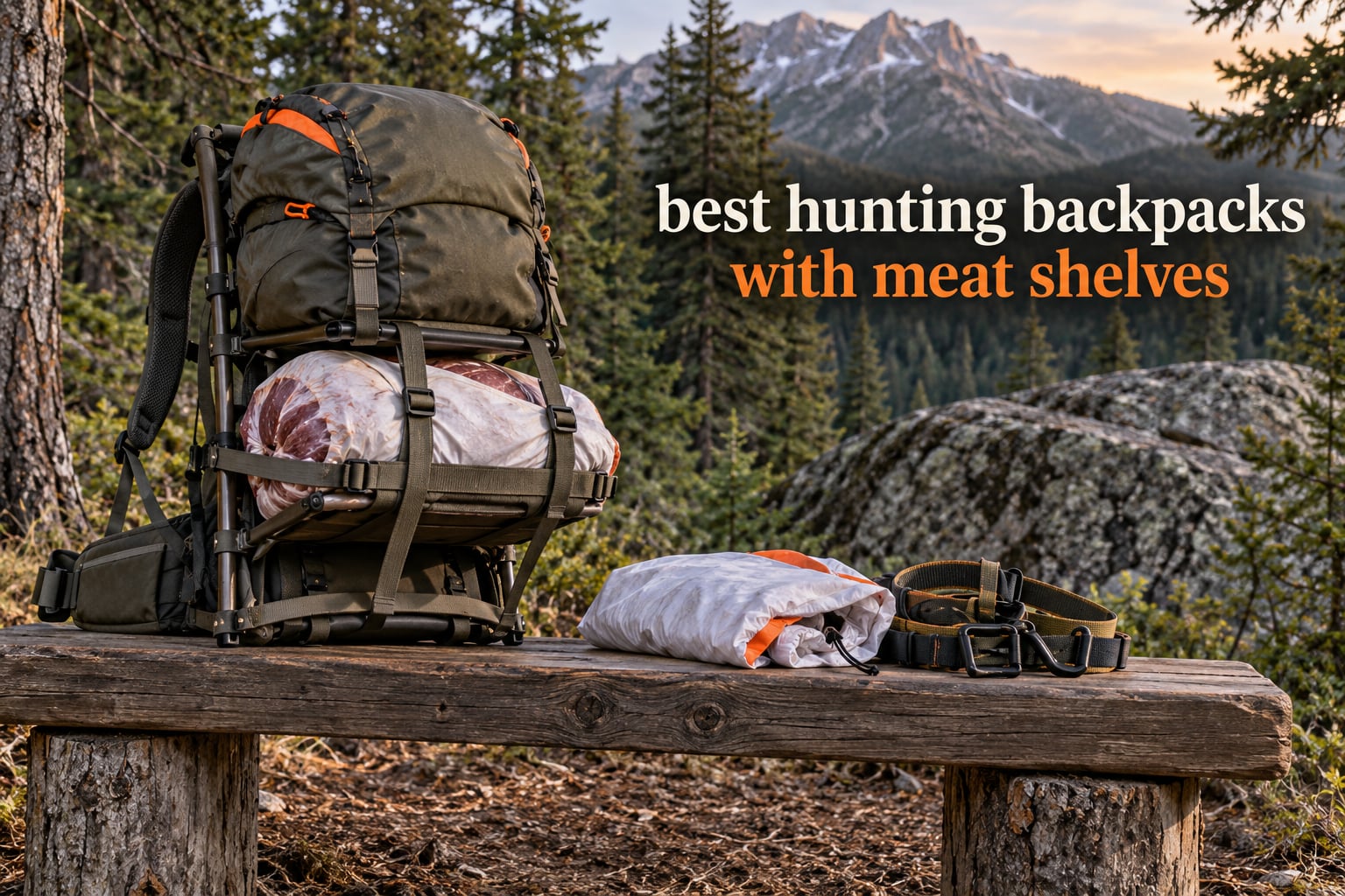 best hunting backpacks with meat shelves
