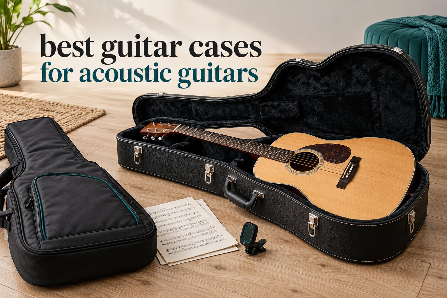 best guitar cases for acoustic guitars