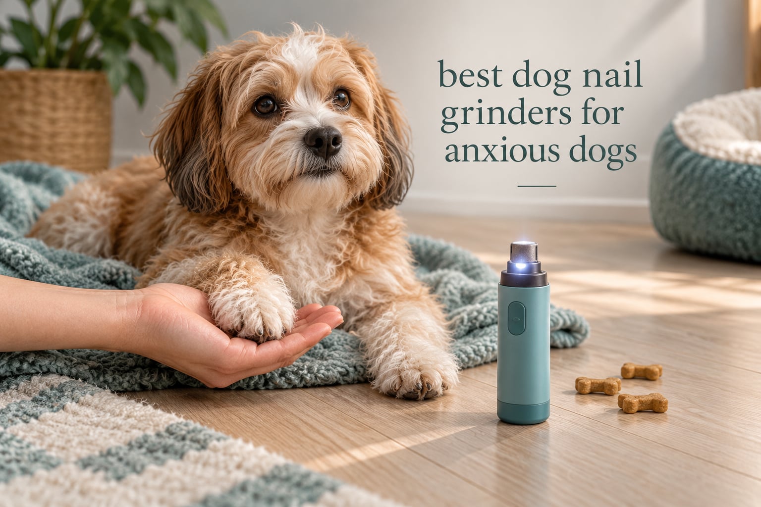 best dog nail grinders for anxious dogs