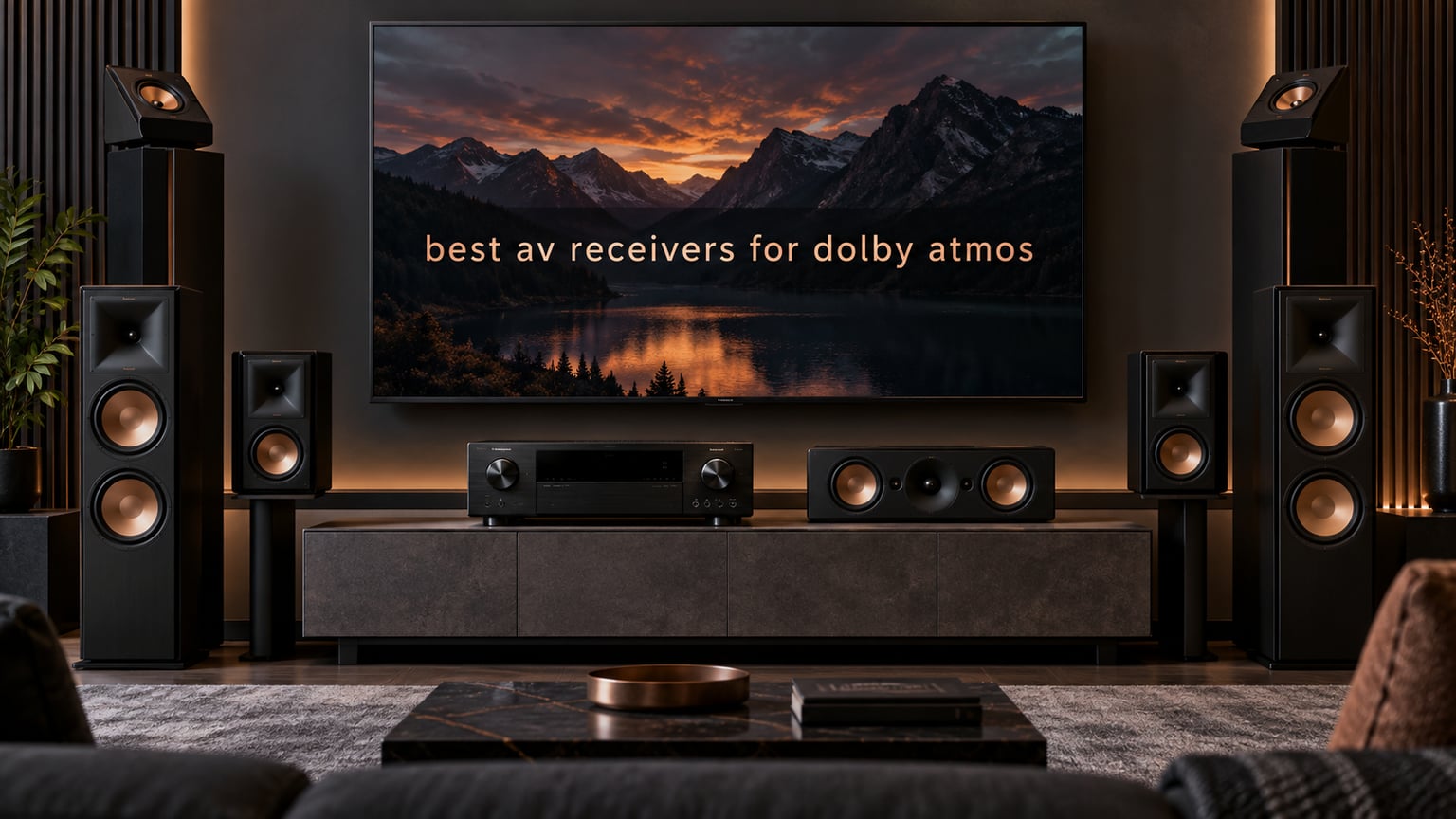 best av receivers for dolby atmos