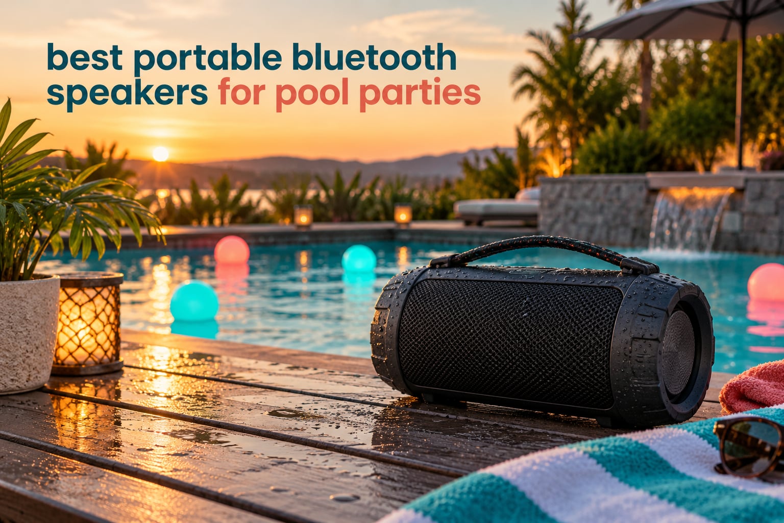 best portable bluetooth speakers for pool parties