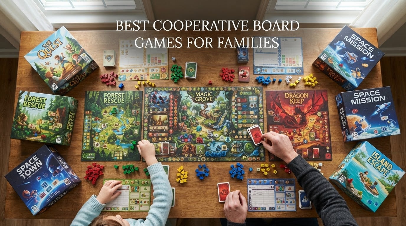 best cooperative board games for families