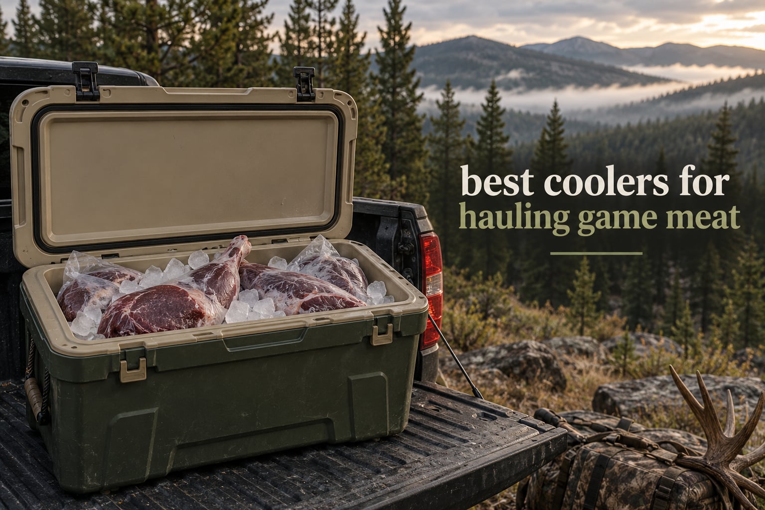 best coolers for hauling game meat