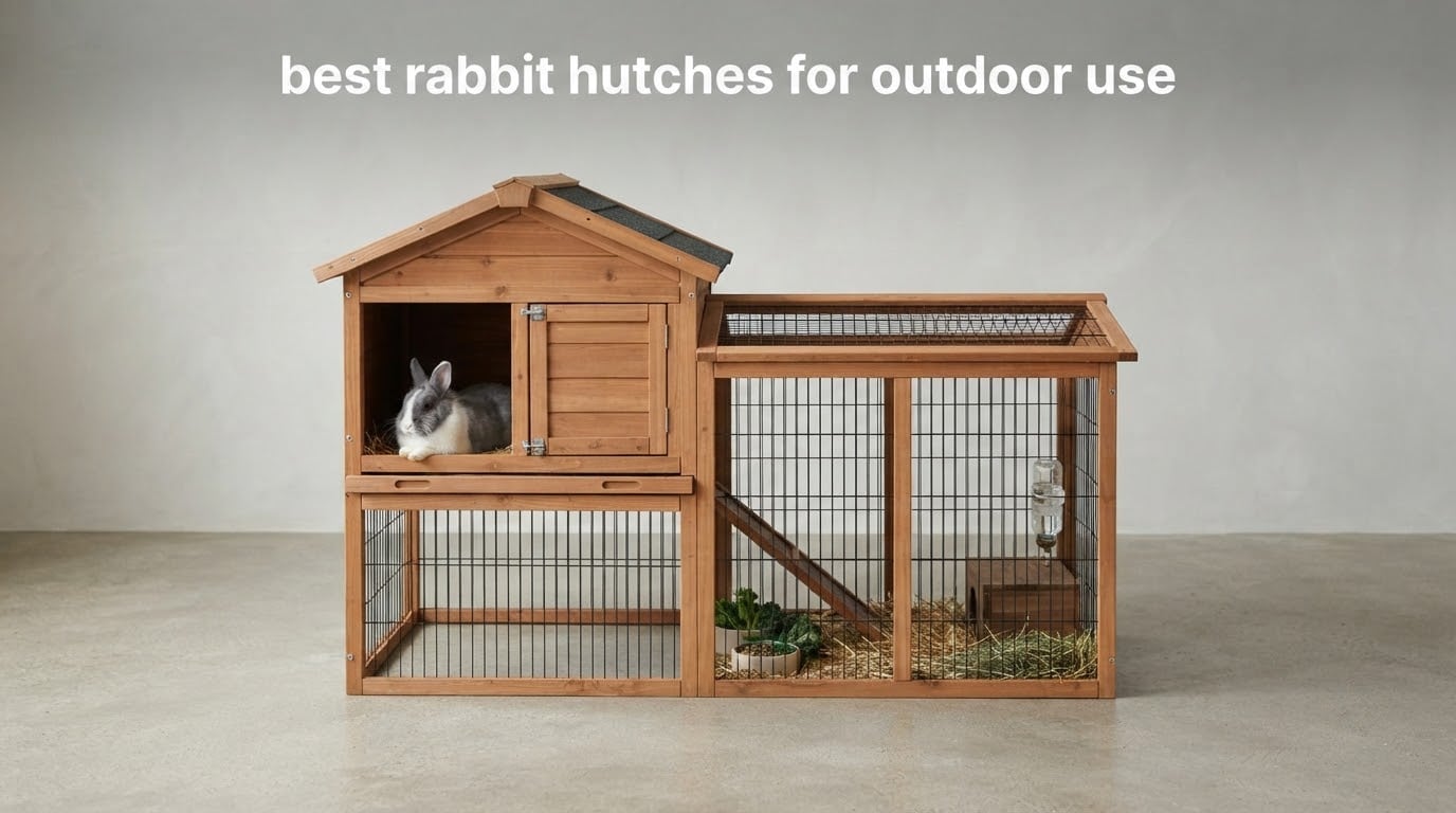 best rabbit hutches for outdoor use