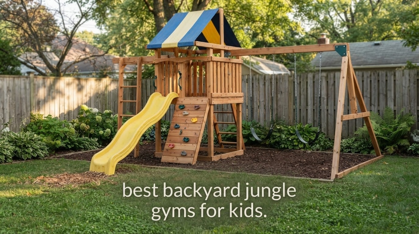 best backyard jungle gyms for kids