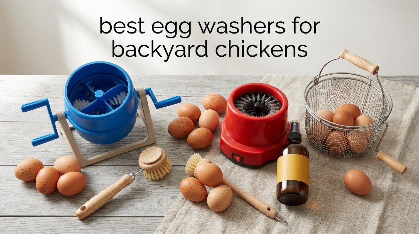 best egg washers for backyard chickens
