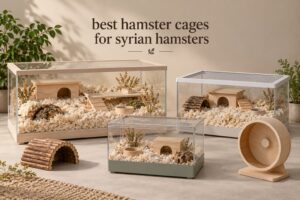 best hamster cages for syrian hamsters