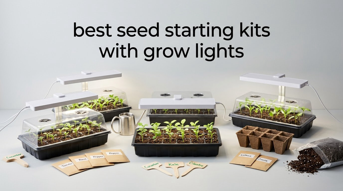 best seed starting kits with grow lights