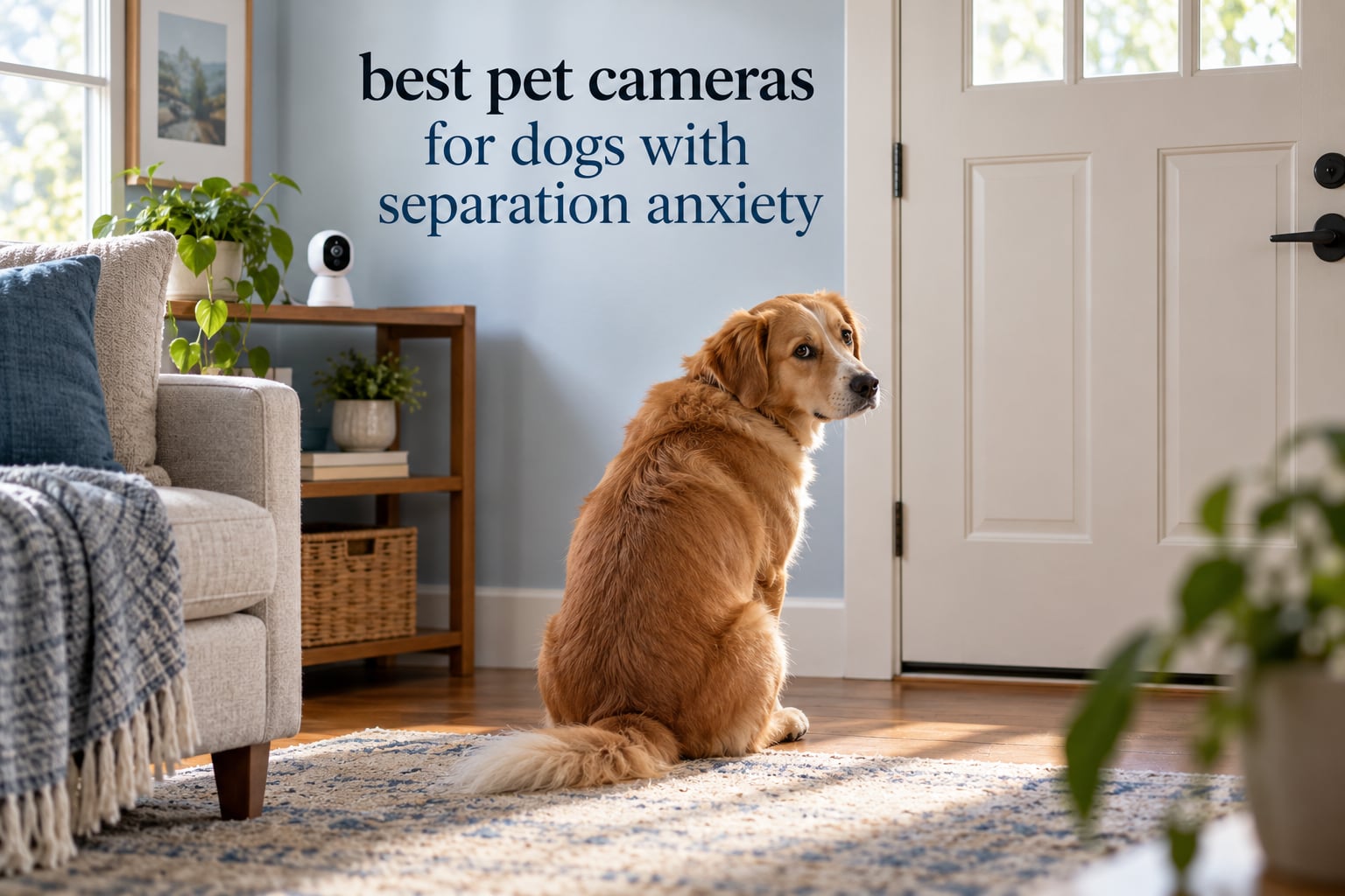 best pet cameras for dogs with separation anxiety