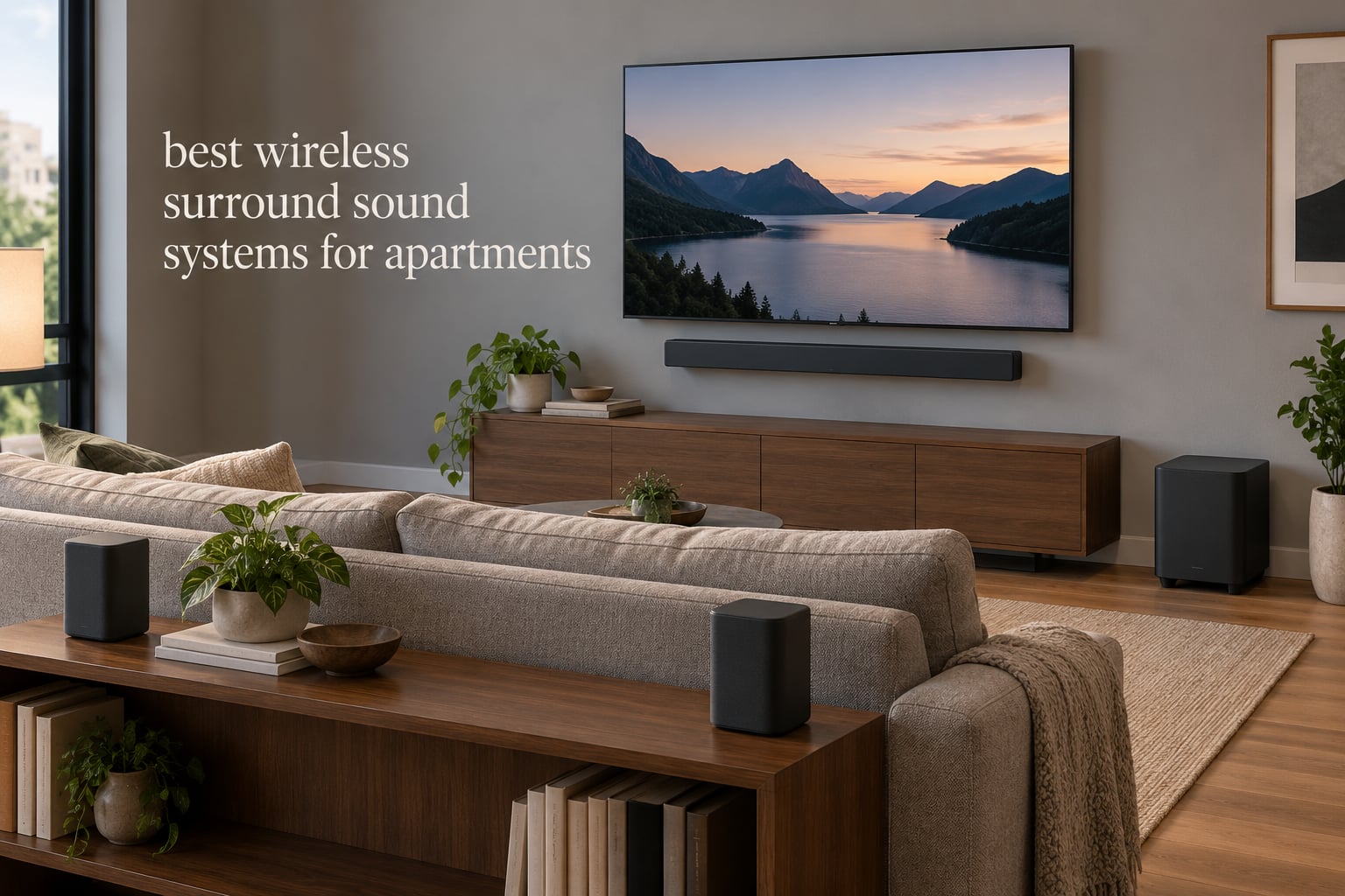 best wireless surround sound systems for apartments