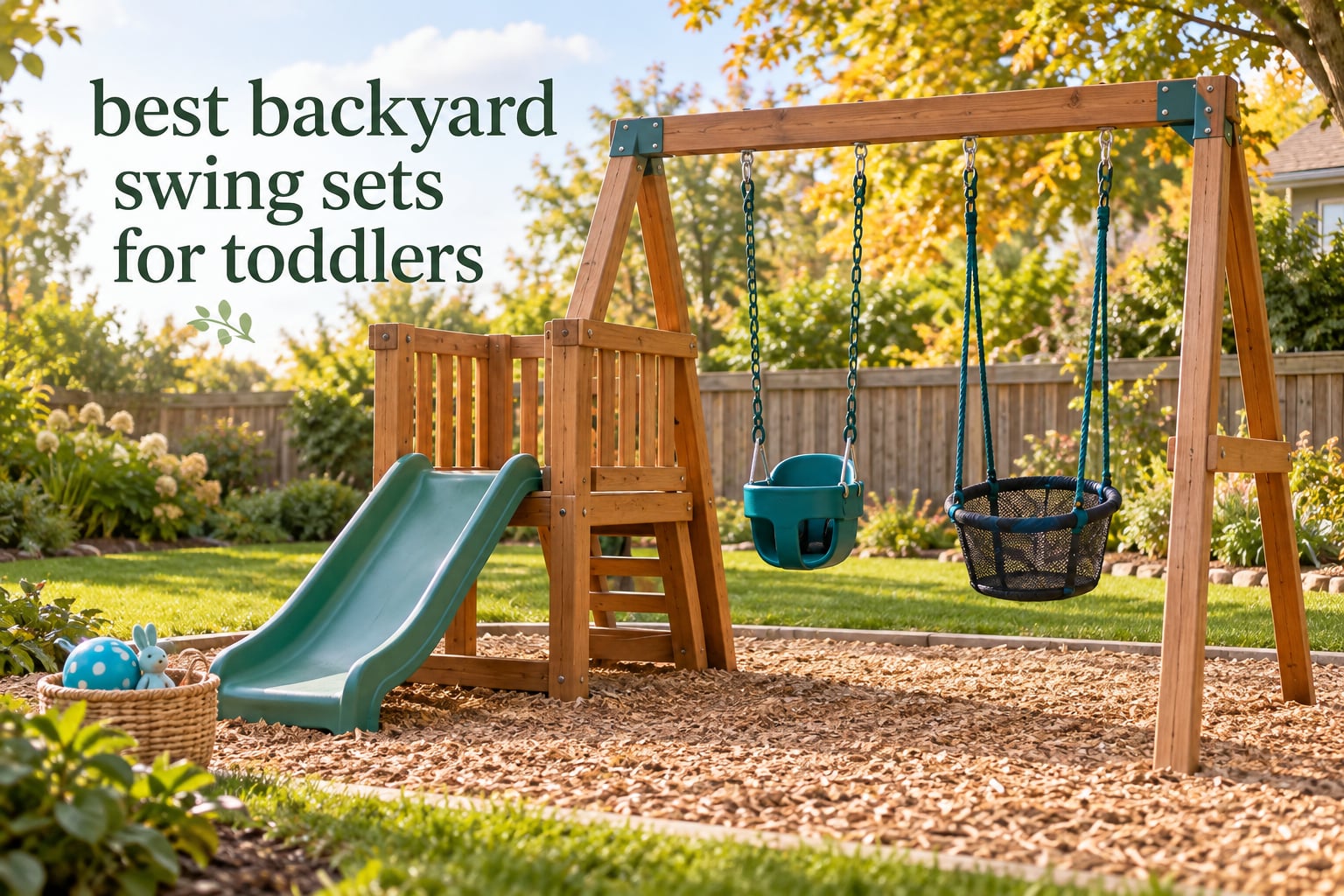 best backyard swing sets for toddlers