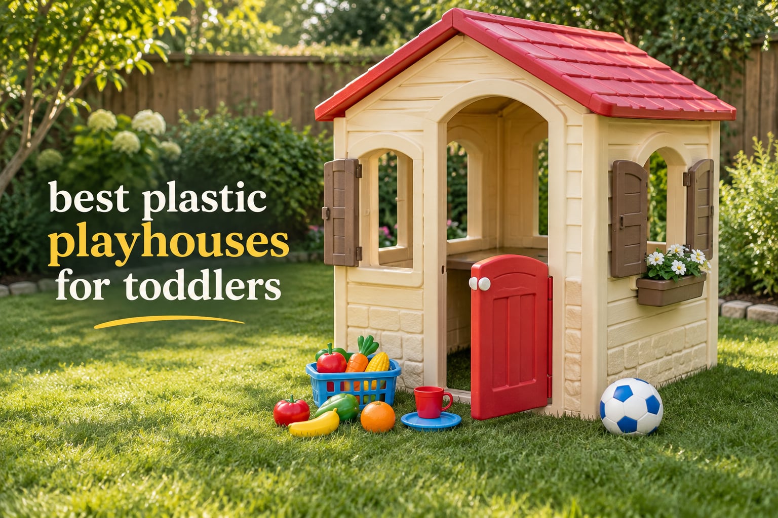 best plastic playhouses for toddlers