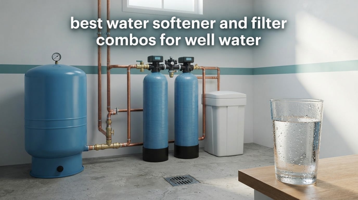 best water softener and filter combos for well water