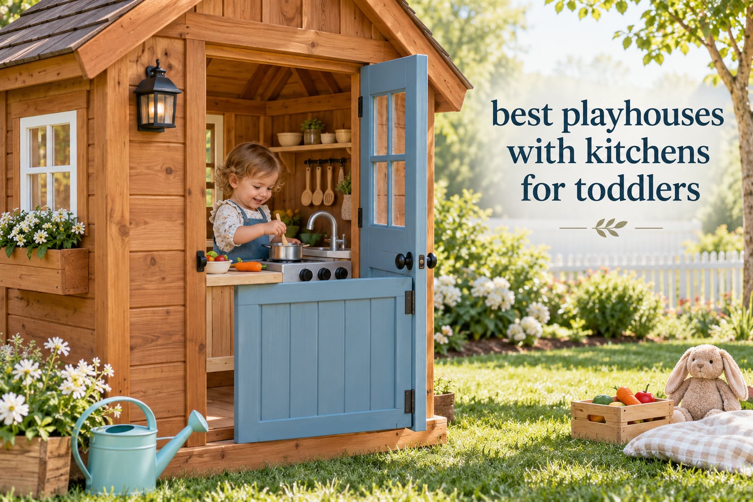 best playhouses with kitchens for toddlers