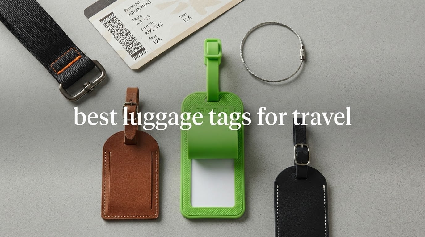 best luggage tags for travel