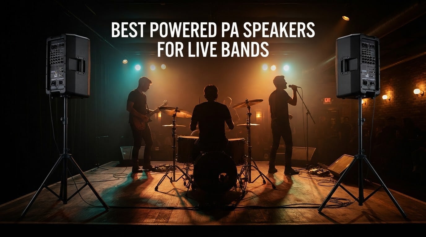best powered pa speakers for live bands